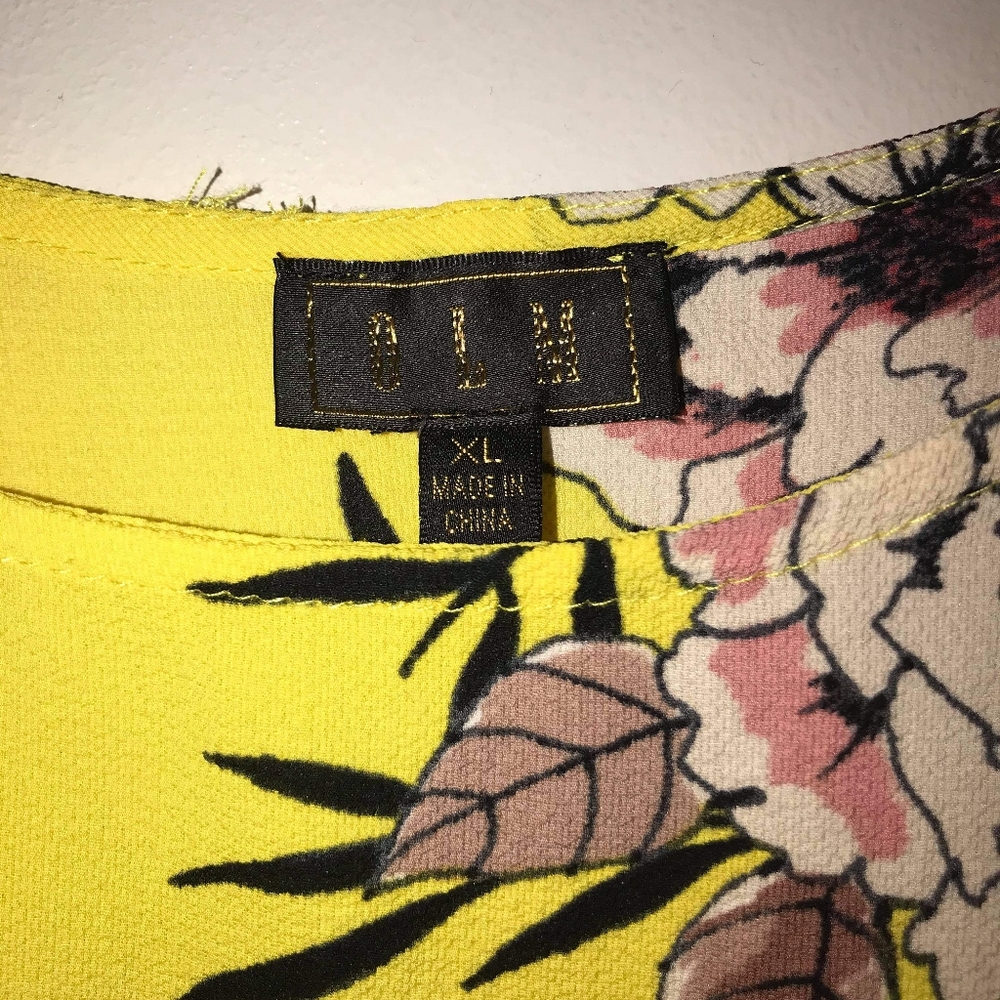 Yellow Blouse - Picture 2 of 2